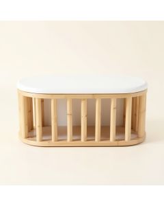 Heath Canyon Shoe Storage Bench - White (synthetic illustration; no displayed measurements)