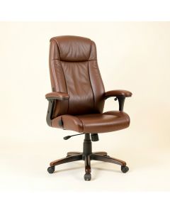 Office Chair - Ergonomic Computer Chair For Office - Heavy Duty Faux Leather Office Chair (synthetic illustration; no displayed measurements)