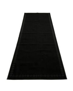 Aspen Bluff Narrow Runner Rug - Black (synthetic illustration; no displayed measurements)