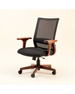 Mesh Ergonomic Drafting Chair (synthetic illustration; no displayed measurements)