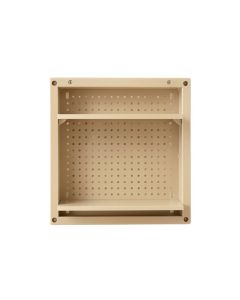 River Crossing Empty Wall-Mounted Tool Organizer Panel - Beige