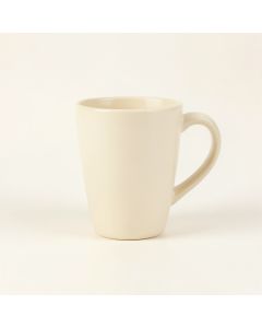 Slate Bend Ceramic Mug - Cream (synthetic illustration; no displayed measurements)