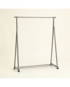 Willow Crest Empty Garment Rack - Gray (synthetic illustration; no displayed measurements)