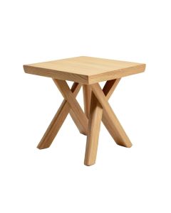 Wasser Cross Legs End Table (synthetic illustration; no displayed measurements)