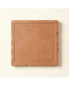 Dawn Branch Uninstalled Square Decorative Tile - Terracotta (synthetic illustration; no displayed measurements)