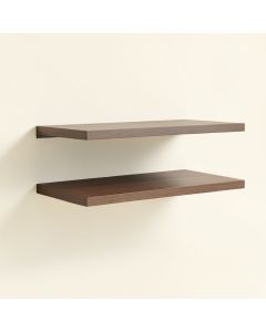 Modern Floating 2 Piece Wall Shelf Set (synthetic illustration; no displayed measurements)