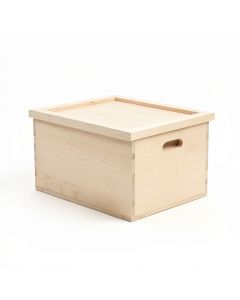 Vale Arc Closed Outdoor Storage Box - Beige (synthetic illustration; no displayed measurements)