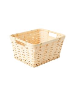 Pine Bridge Empty Storage Basket - Cream