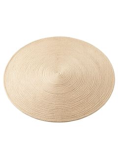 Meadow Branch Round Area Rug - Beige (synthetic illustration; no displayed measurements)