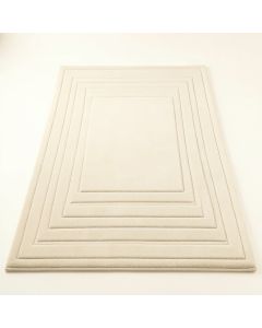 Cedar Crossing Rectangular Outdoor Rug - Ivory (synthetic illustration; no displayed measurements)
