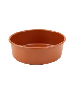 Aspen Fold Empty Under-Desk Cable Tray - Terracotta (synthetic illustration; no displayed measurements)