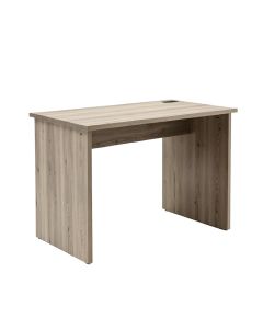 Elginpark Built-In Usb Port Writing Desk , Light Weathered Oak & Black Finish