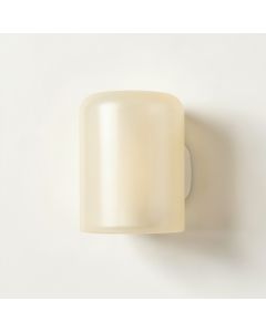Moss Canyon Wall Sconce Mounted On A Plain Wall - Ivory (synthetic illustration; no displayed measurements)