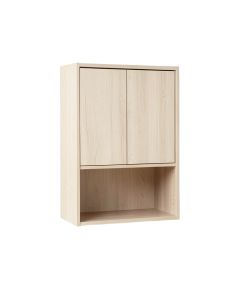 Clay Crest Wall-Mounted Laundry Cabinet - Beige