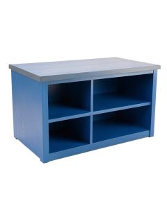 Bay Bluff Empty Countertop Canister Rack - Blue (synthetic illustration; no displayed measurements)