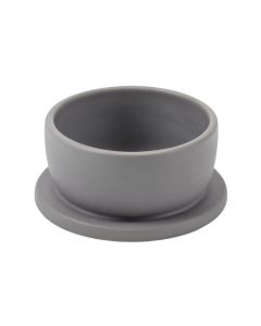 Maple Bend Empty Candle Holder - Gray
