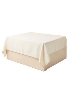 Reed Bridge Flat Bed Sheet - Ivory