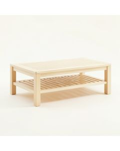 Stone Bluff Coffee Table - Ivory (synthetic illustration; no displayed measurements)