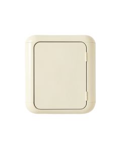Cedar Brook Wall-Mounted Laundry Cabinet - Cream (synthetic illustration; no displayed measurements)