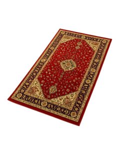 Prather Oriental Power Loom Red Area Rug (synthetic illustration; no displayed measurements)