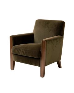 23.62 '' Wide Velvet Armchair