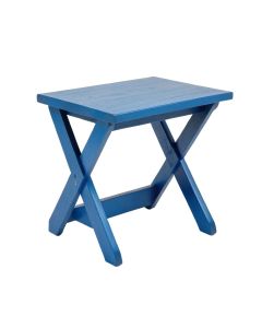 Brook Bridge Compact Balcony Table - Blue (synthetic illustration; no displayed measurements)