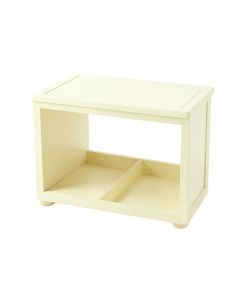 Wren Bend Empty Coffee-Station Organizer - Ivory (synthetic illustration; no displayed measurements)