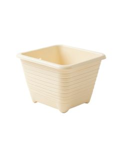 Lake Bluff Empty Raised Planter - Cream (synthetic illustration; no displayed measurements)