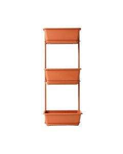 Aspen Bend Empty Vertical Garden Frame - Terracotta (synthetic illustration; no displayed measurements)
