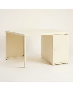 Hazel Edge Empty Workshop Workbench - Cream (synthetic illustration; no displayed measurements)