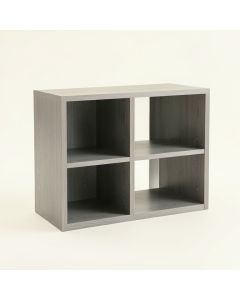 Heath Crest Desktop Shelving Unit - Gray (synthetic illustration; no displayed measurements)
