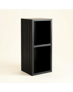 Cove Arc Narrow Cubby Tower (synthetic illustration; no displayed measurements)