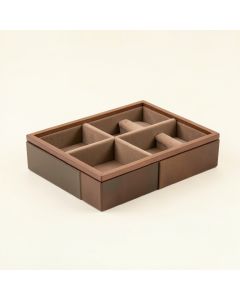 3 Piece Compartment Jewelry Organizer Tray Set (synthetic illustration; no displayed measurements)