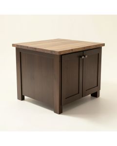 Elenna Ottawa Kitchen Island With Butcher Block Top (synthetic illustration; no displayed measurements)