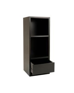 Cliff Bend Narrow Cubby Tower - Black