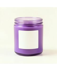 Zen Soothing Lavender Scented Jar Candle (synthetic illustration; no displayed measurements)