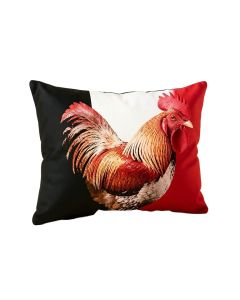 Espinal Rooster Cotton Lumbar Pillow