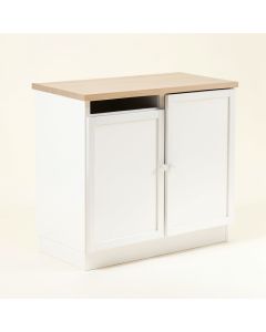 Oak Brook Freestanding Laundry Folding Counter - White (synthetic illustration; no displayed measurements)