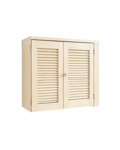 Cedar Bend Wall-Mounted Laundry Cabinet - Ivory