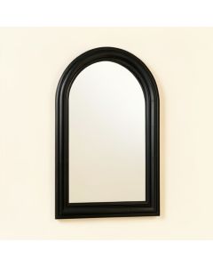 Meadow Bridge Framed Wall Mirror - Black (synthetic illustration; no displayed measurements)
