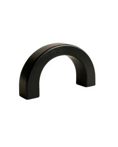 Clay Bluff Cabinet Handle Without Packaging - Black (synthetic illustration; no displayed measurements)