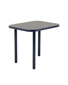 Cliff Branch Compact Balcony Table - Navy (synthetic illustration; no displayed measurements)