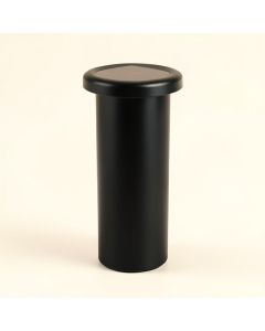 Imperial Black Powder Coated Aluminum Solar Powered Integrated Led Fence Post Cap (synthetic illustration; no displayed measurements)