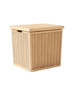 Ash Canyon Laundry Hamper - Beige