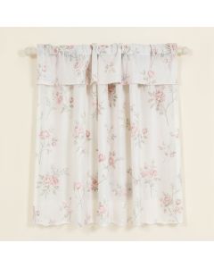 Pateros Lace Floral Sheer Rod Pocket Single Curtain Panel (synthetic illustration; no displayed measurements)
