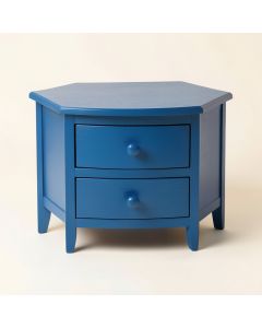 Holly Branch Nightstand - Blue (synthetic illustration; no displayed measurements)
