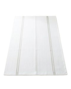 Field Bridge Rectangular Area Rug - White (synthetic illustration; no displayed measurements)