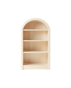 Shore Bluff Freestanding Bookcase - Ivory (synthetic illustration; no displayed measurements)