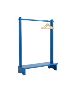 Harbor Bluff Empty Garment Rack - Blue (synthetic illustration; no displayed measurements)