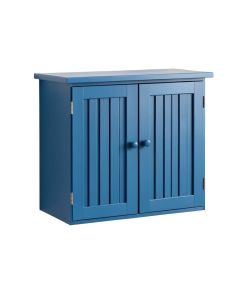Glen Crest Wall-Mounted Laundry Cabinet - Blue